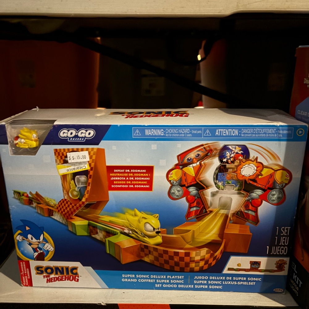 Super Sonic Deluxe Playset